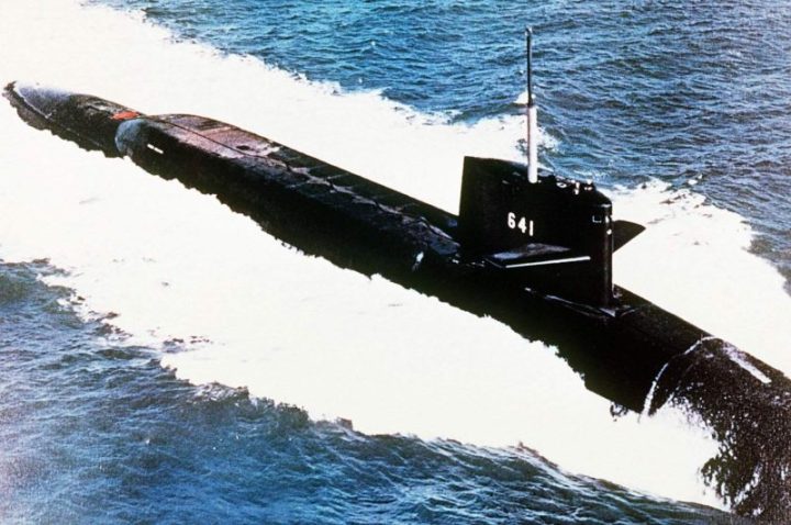 El submarino nuclear USS Simón Bolívar
